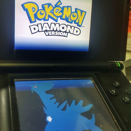 Pokemon Diamond Nintendo DS game used, Greek version