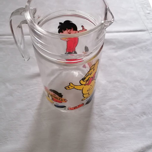 Haribo vintage glass pitcher 1 litre