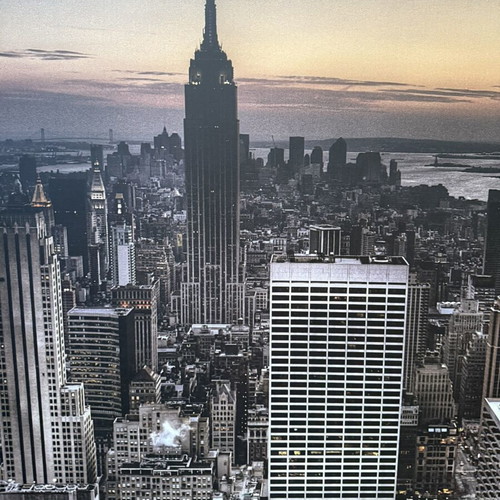 Canvas print New York Skyline large 182 x 125 cm like new