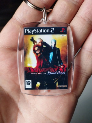 Devil May Cry 3 Dante's Awakening PS2 acrylic keychain new