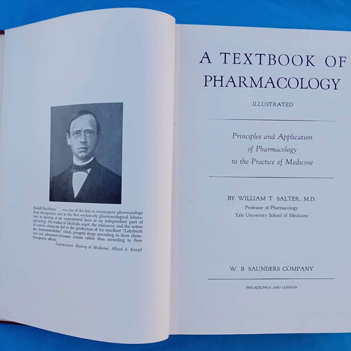 Textbook of Pharmacology used, rare 1953 edition