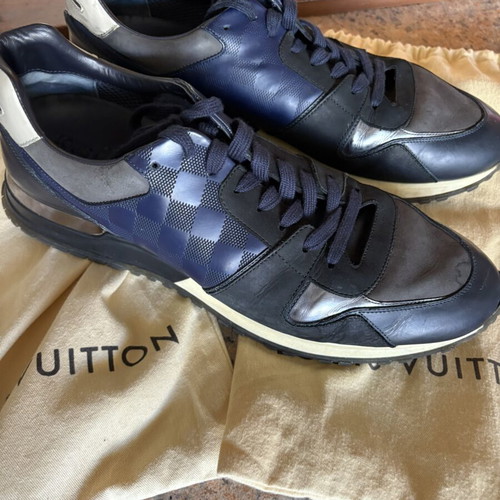 Louis Vuitton shoes used, blue, sizes 45-45.5, sneakers