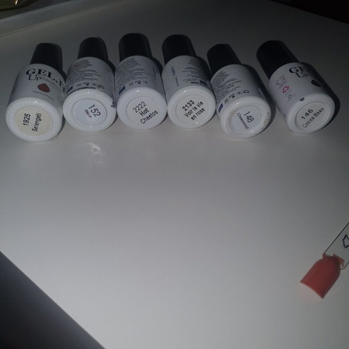 Set of 11 Gelitup gel nail polishes like new