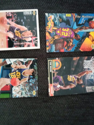 Upperdeck NBA cards Stockton - Malone like new, set of 4