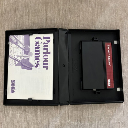 Parlour Games Sega Master System complete