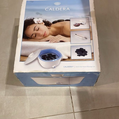 Caldera hot stone heating device new for massage