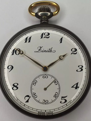 Zenith ρολόι τσέπης NOS ασήμι 925, Caliber 23.0, 1920–1930