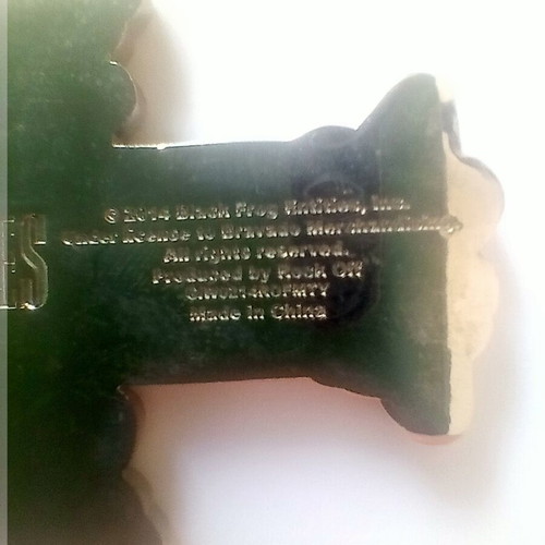 Guns N' Roses Keychain 2014 with Liquid Glass, New, Silver