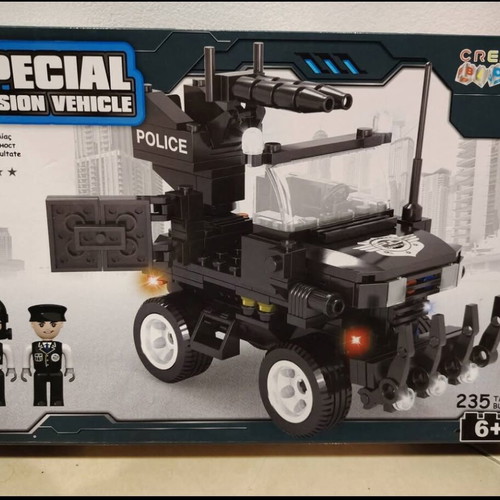 Swat/Police Constructor Set new, 235 pieces