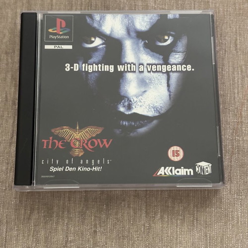 The Crow City of Angels PlayStation 1 game used, English full version