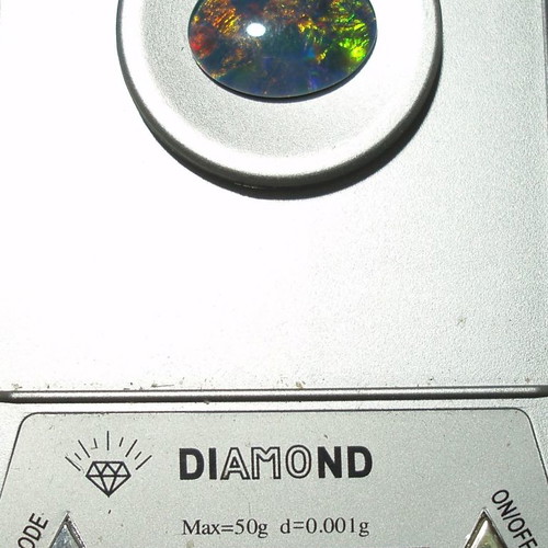 Australlian Opal Opal Doublet 8.75 ct new, size 20x15 mm