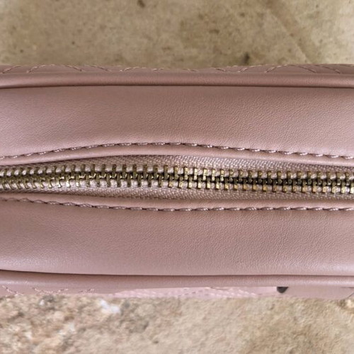 Tory Burch Kira Quilted Leather Small Bag like new, dusty rose