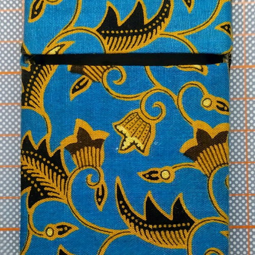 Handmade fabric cigarette case from African Wax new