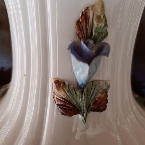 Vintage decorative wall fountain from Italian ceramic like new