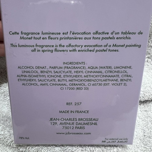 Fleurs d'Ombre Nymphéa perfume by Jean-Charles Brosseau