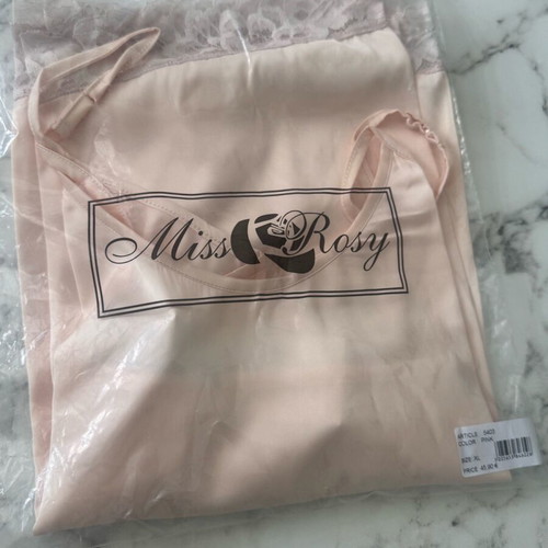NEW Miss Rosy Baby Doll - Super Soft Satin Baby Doll Ethereal XL