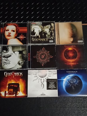 Godsmack CD колекция като нова, метъл