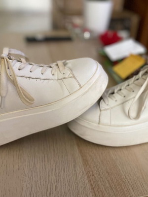 Renato Garini sneakers white used, size 37