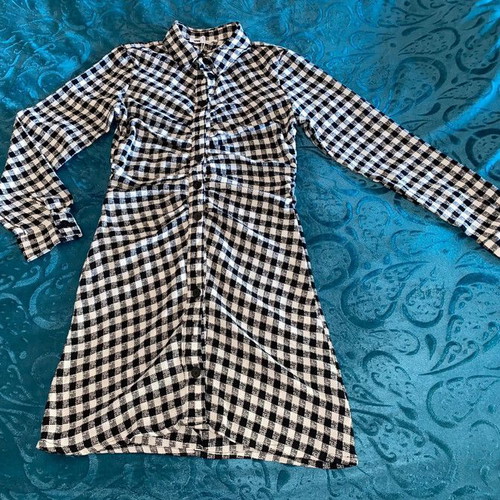 Sinsay dress new, XS, black and white, elegant casual