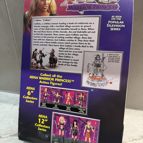 Callisto Xena Warrior Princess figure 6” new sealed