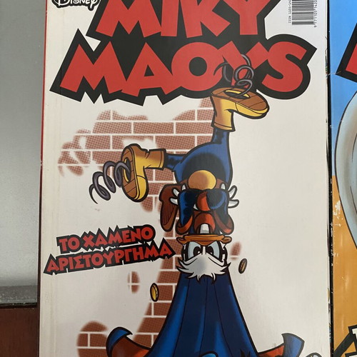 Miky Maoys Disney comics like new, issues 74 and 76