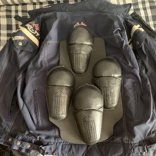 BLH STT-Isle of Man motorcycle jacket used, limited edition, size XL
