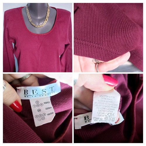Women's blouses H&M and La Redoute like new, cotton and lycra