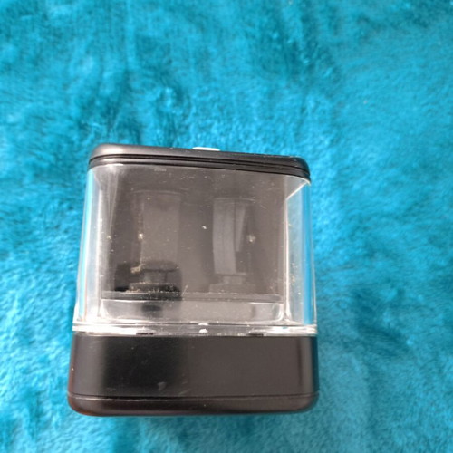Electric pencil sharpener used, battery operated