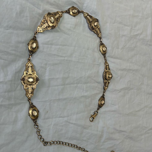 Metal belt used, size 105
