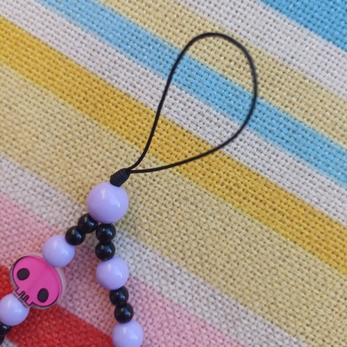 Sanrio Kuromi Phone Strap like new 2024