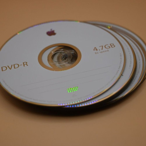 DVD-R 4.7 GB Apple 2004 collector new