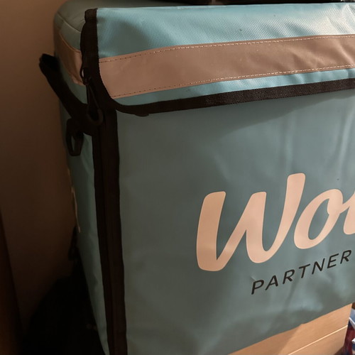 Wolt insulated delivery bag