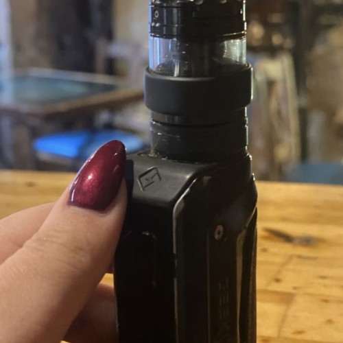 Greekvape electronic cigarette used
