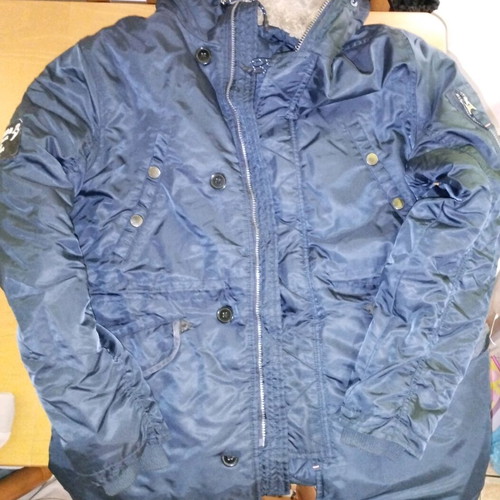 Emerson men's jacket XL blue like new