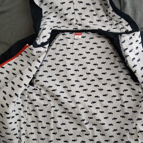 Joyce lightweight jacket with hood for 4-year-old boy