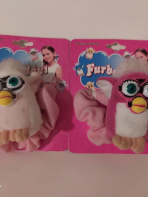 Furby hair elastics new, rare