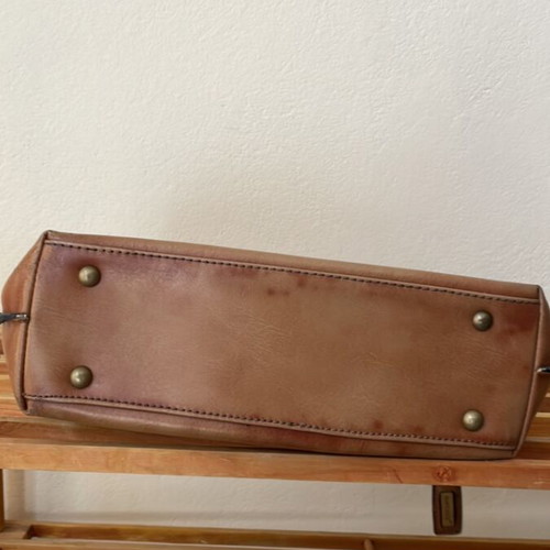 Bartuggi leather crossbody bag used, brown