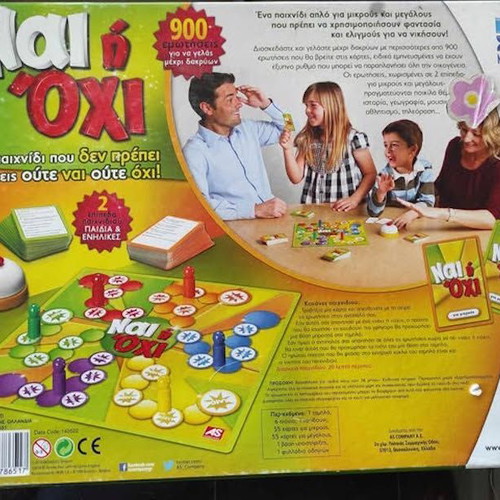 Board game Nai i Ohi used, complete