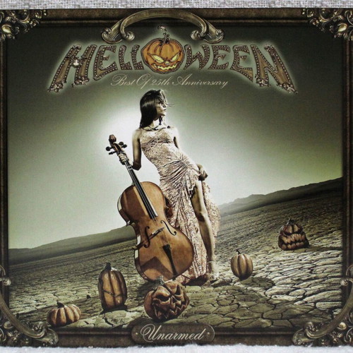 Helloween Unarmed Best Of 25th Anniversary Limited Edition CD+DVD like new