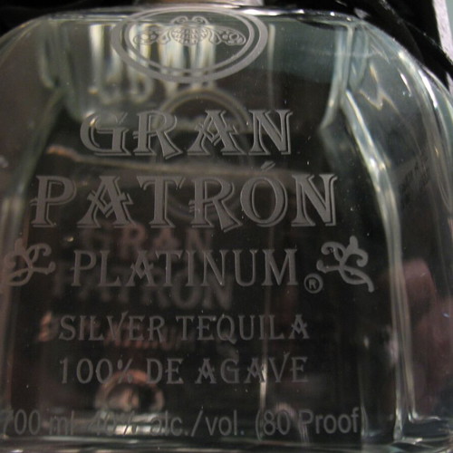 Silver Tequila Gran Patrón Platinum 700ml new