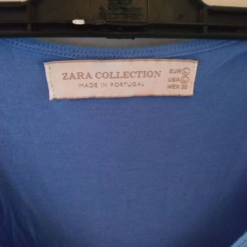 Zara blue T-shirt size L like new