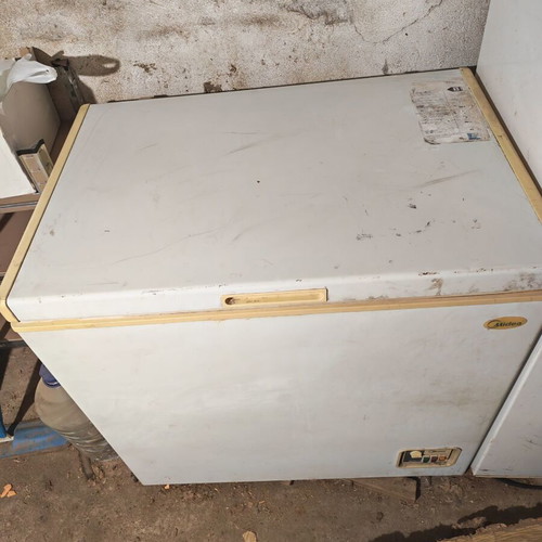 Freezer and refrigerator used, very little