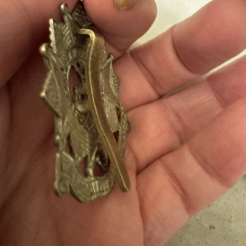 British Army Bedfordshire and Hertfordshire Regiment Cap Badge like new