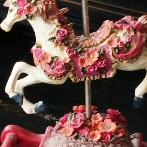 Decorative rocking horse that plays music new