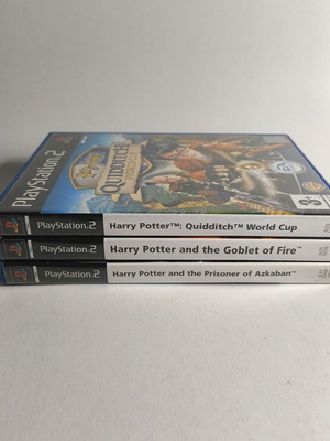 Harry Potter PS2 Sony PlayStation 2 πακέτο 3 μεταχειρισμένων παιχνιδιών πλήρη και λειτουργικά