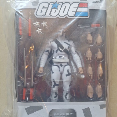 GI Joe Ultimate Storm Shadow exclusive figure new