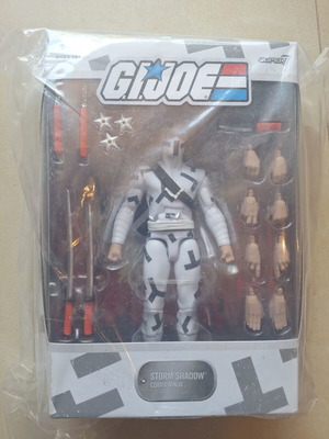 GI Joe Ultimate Storm Shadow exclusive figure new