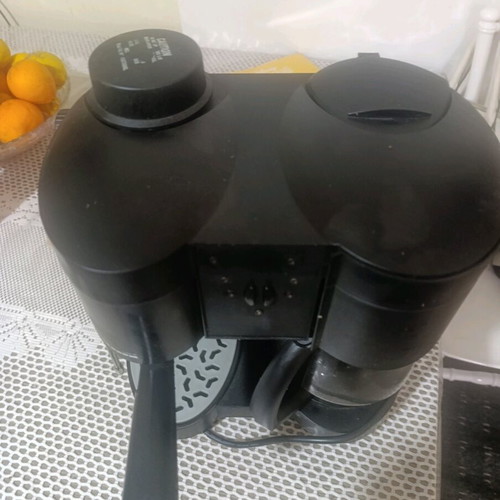 Filter and espresso coffee maker used
