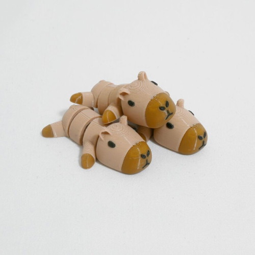 Articulated Pocket Capybara figure made to order