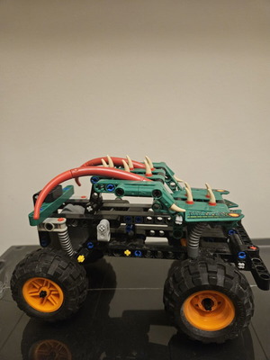 Lego Technic Monster Jam Dragon set 42149 incomplete used